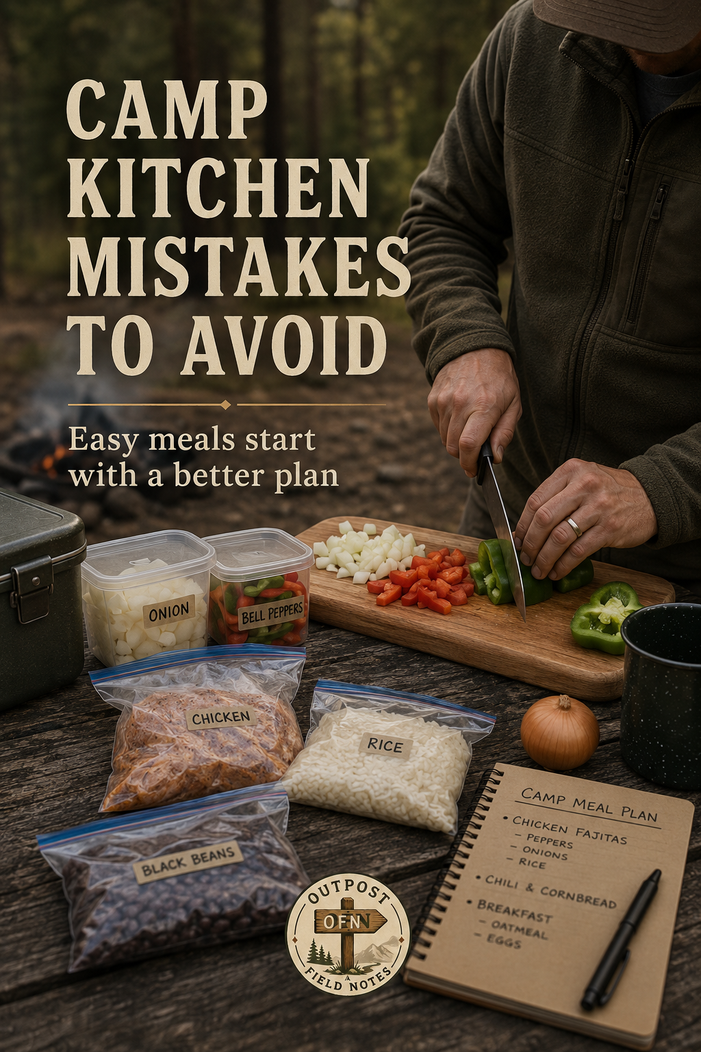 Camp Kitchen Mistakes