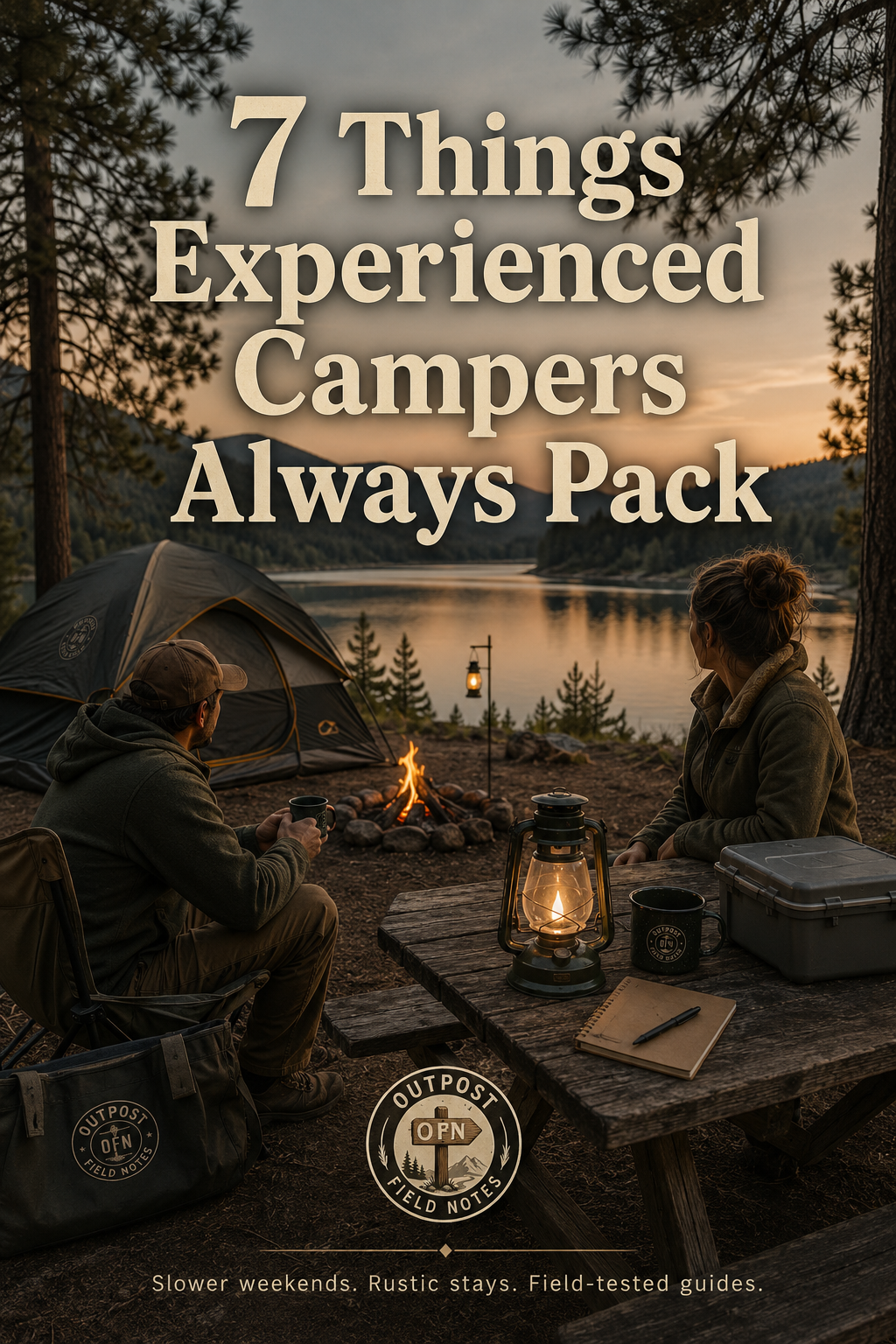 Campers always pack