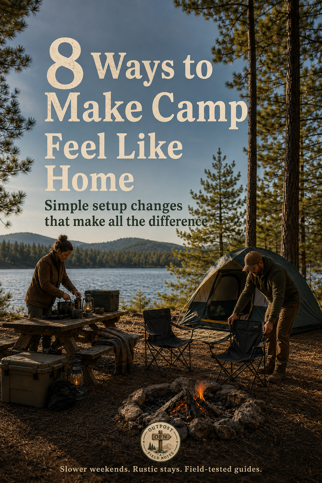 Simple set up changes to be more comfortable